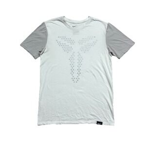 Nike Kobe Bryant Mamba Shirt Athletic Cut Mens Small S The Nike Tee White DriFit
